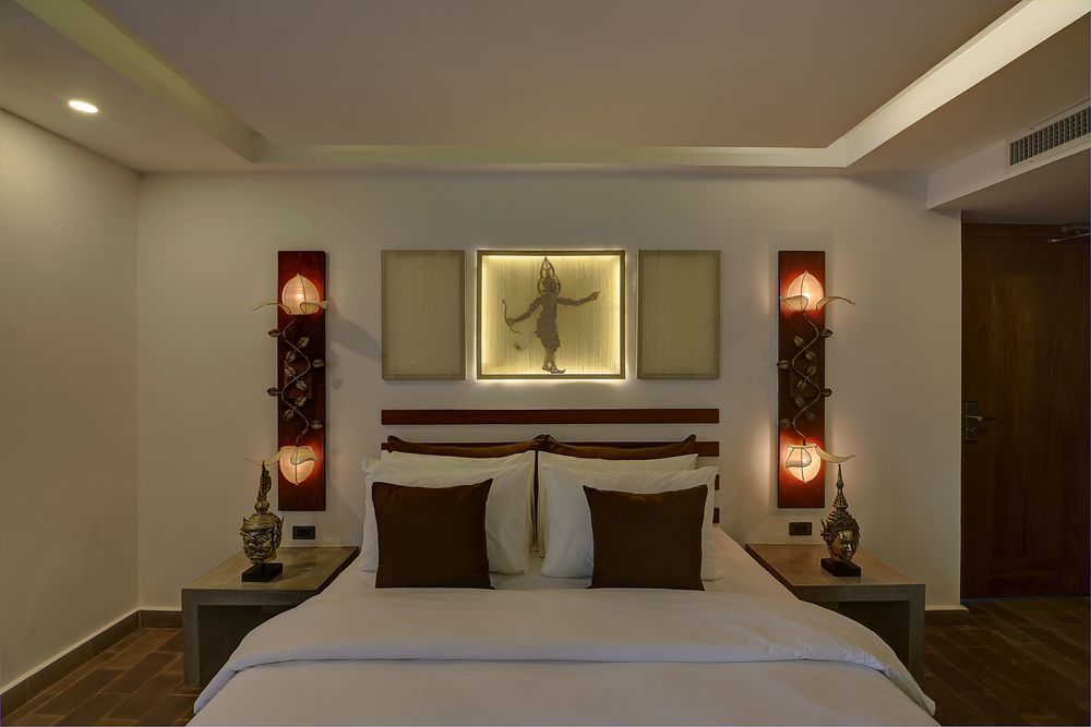 The Thirdfold Residence Siem Reap Eksteriør billede A bedroom at the hotel