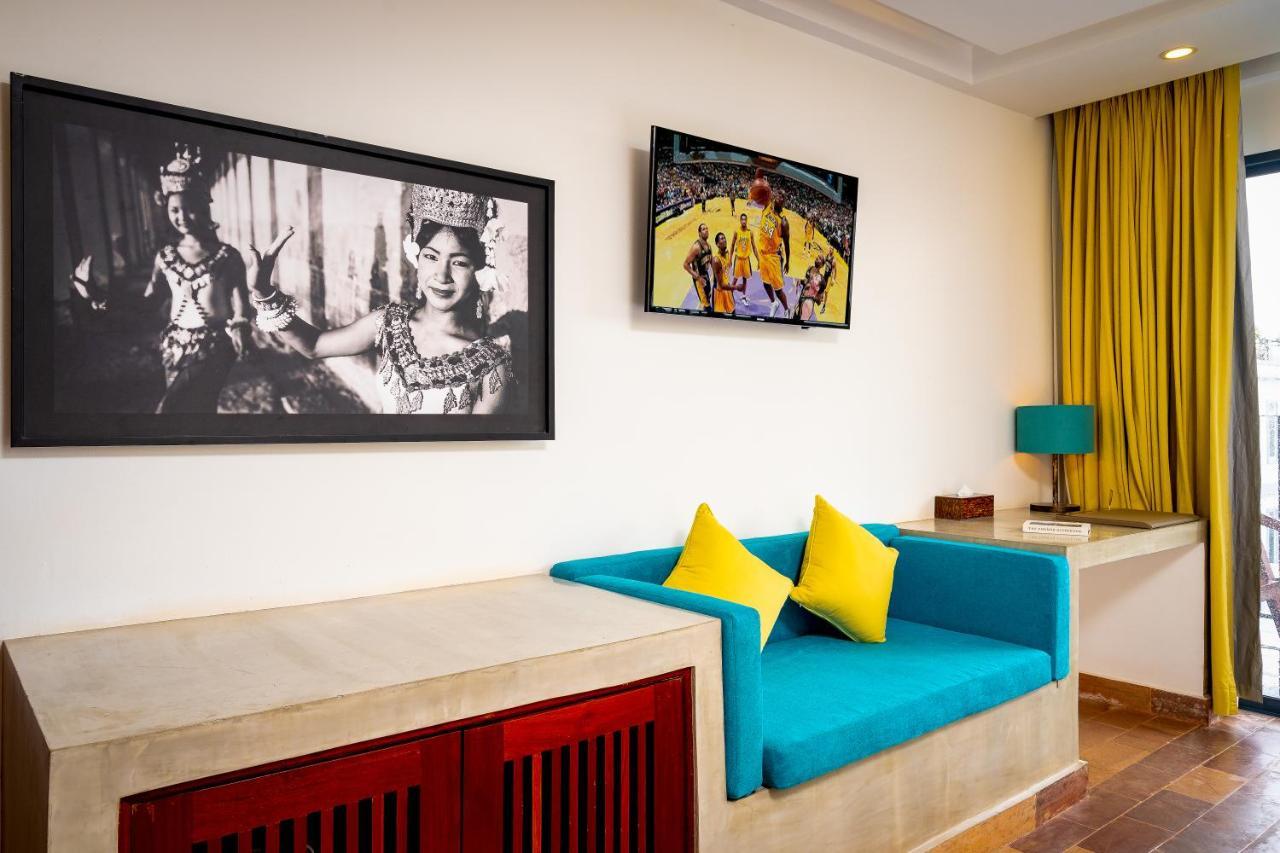 The Thirdfold Residence Siem Reap Eksteriør billede A room at the hotel