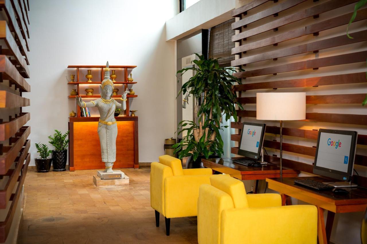 The Thirdfold Residence Siem Reap Eksteriør billede The library at the International School of Asia and the Pacific